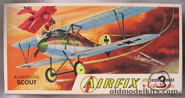 Airfix 1/72 Albatross DV Scout , 1003-30 plastic model kit